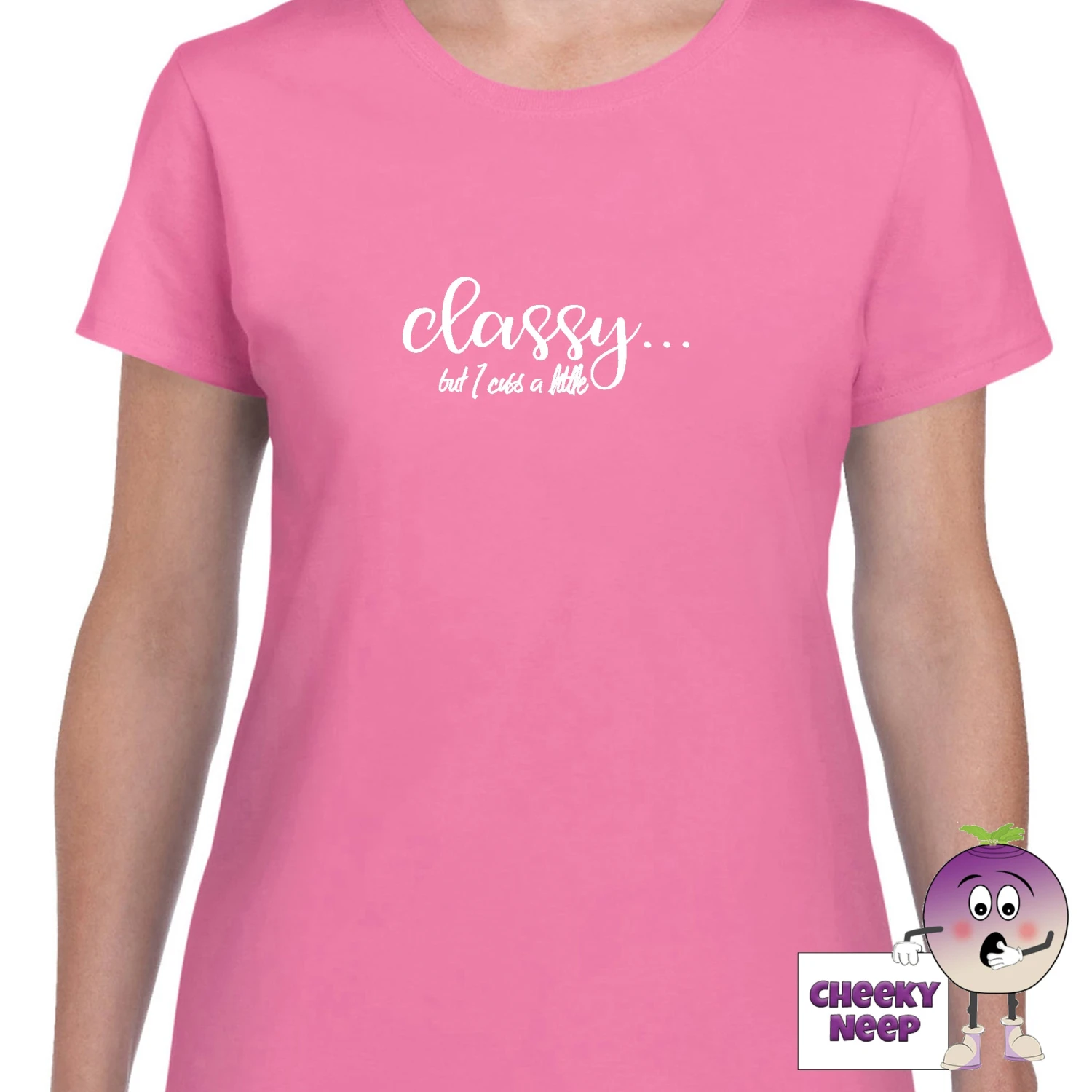 Classy But I Cuss A Bit Tee 7 Classy But I Cuss A Bit Tee - Image 6
