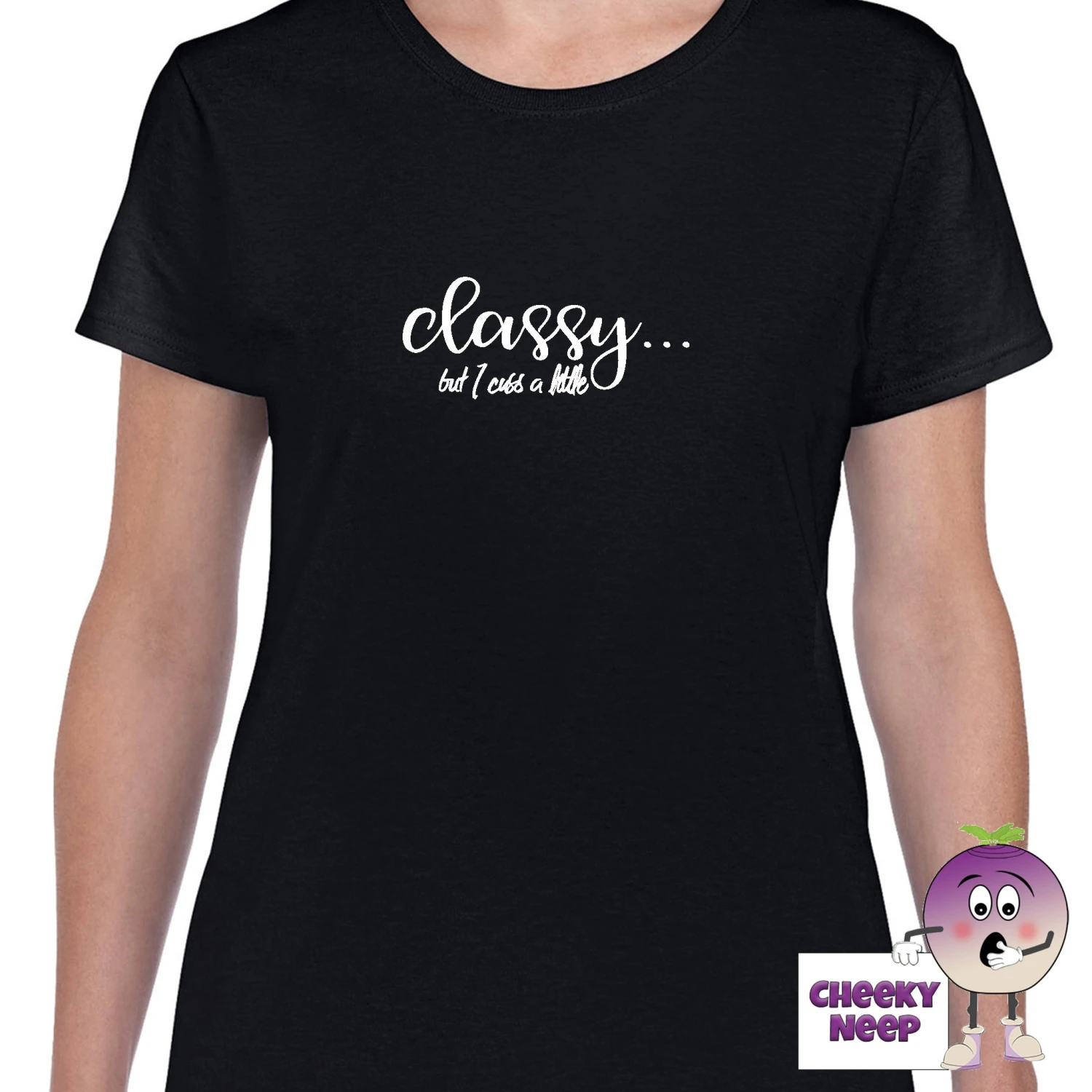 Classy But I Cuss A Bit Tee 8 Classy But I Cuss A Bit Tee - Image 7
