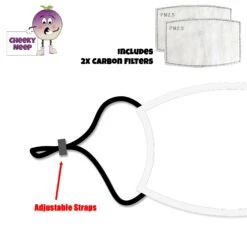 Molecules Face Cover With Filters -CheekyNeep Store face cover adjustable straps by cheekyneep.com 072a6ed1 1e89 4d8c 8614 8bdc20eb7433