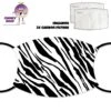 Black And White Animal Print Face Cover With Filters 1 Black And White Animal Print Face Cover With Filters -CheekyNeep Store face cover black and white animal print CN 0018 0184 by cheekyneep.com