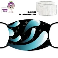 Blobs Face Cover With Filters