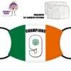 Celtic Tricolour Face Cover With Filters -CheekyNeep Store face cover celtic tricolour CN 0018 0100 by cheekyneep.com