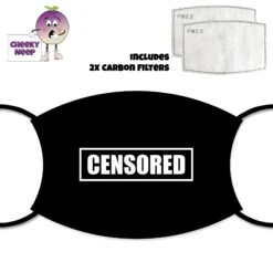 Censored Face Cover With Filters