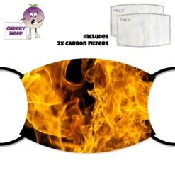 Fire Face Cover With Filters