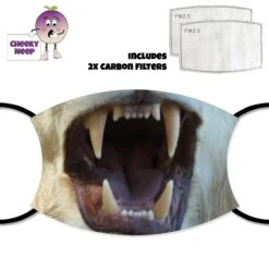 Roar Like A Lion Face Cover With Filters