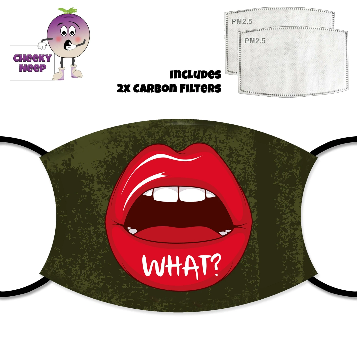 Lips What Face Cover With Filters 3 Lips What Face Cover With Filters