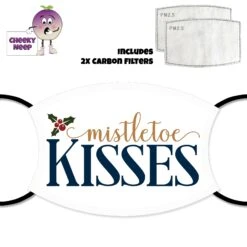 Mistletoe Kisses Face Cover With Filters