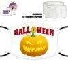 Pumpkin Face Cover With Filters -CheekyNeep Store face cover pumpkin CN 0018 0220 by cheekyneep.com