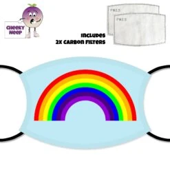 Rainbow Face Cover With Filters