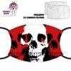 Skull Face Cover With Filters 1 Skull Face Cover With Filters -CheekyNeep Store face cover skull CN 0018 0155 by cheekyneep.com