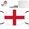 St George Flag Face Cover With Filters -CheekyNeep Store face cover st george flag by cheekyneep.com