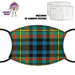 Gillies Ancient Tartan Face Cover With Filters