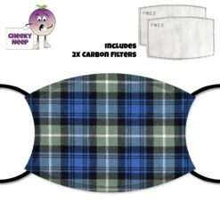 Lamont Ancient Tartan Face Cover With Filters