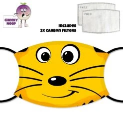 Tiger Face Cover With Filters