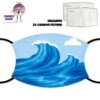 Waves Face Cover With Filters 1 Waves Face Cover With Filters -CheekyNeep Store face cover waves CN 0018 0247 by cheekyneep.com