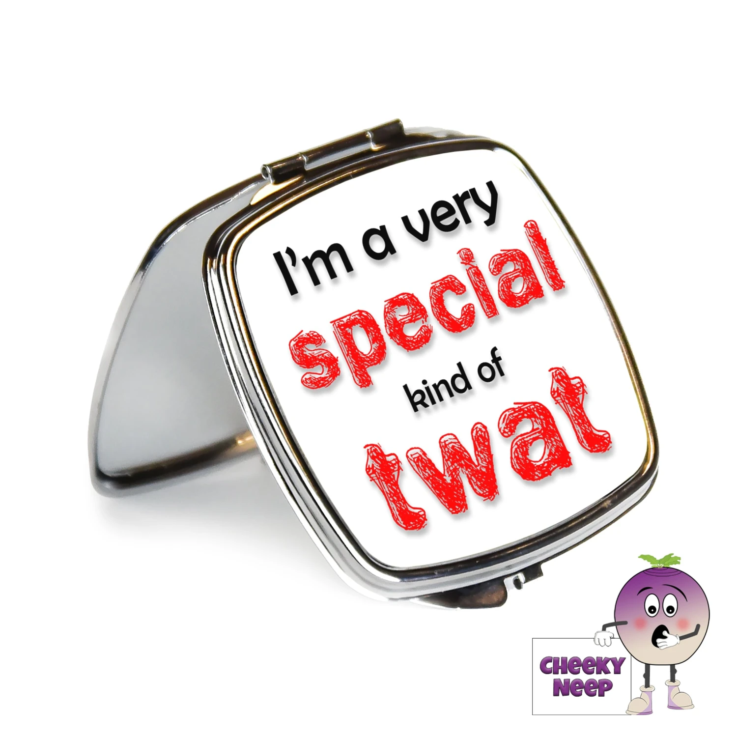 Compact Mirror Saying "I'm A Very Special Kind Of Twat" 3 Compact Mirror Saying "I'm A Very Special Kind Of Twat"