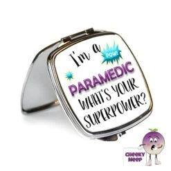 Compact Mirror Saying "I'm A Paramedic What's Your Superpower?"